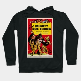 Mighty Joe Young 1953 Film Advertisement Retro Movie Hoodie